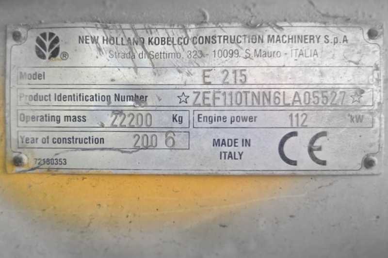 OmecoHub - Immagine NEW HOLLAND E215